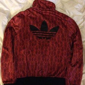Adidas zip up jacket